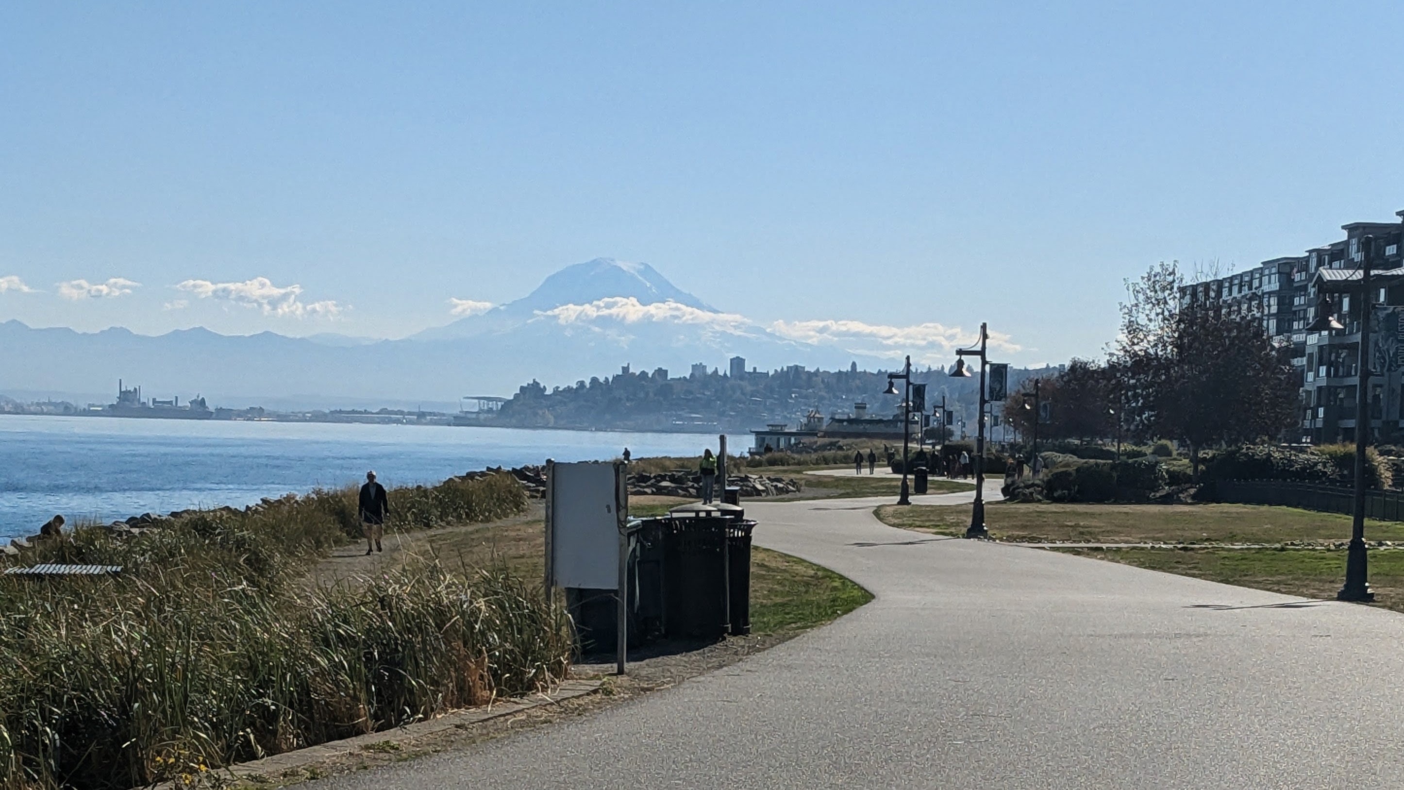 Ruston and Owen Beach waterfront in Tacoma, WA